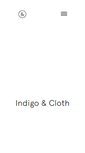 Mobile Screenshot of indigoandcloth.com